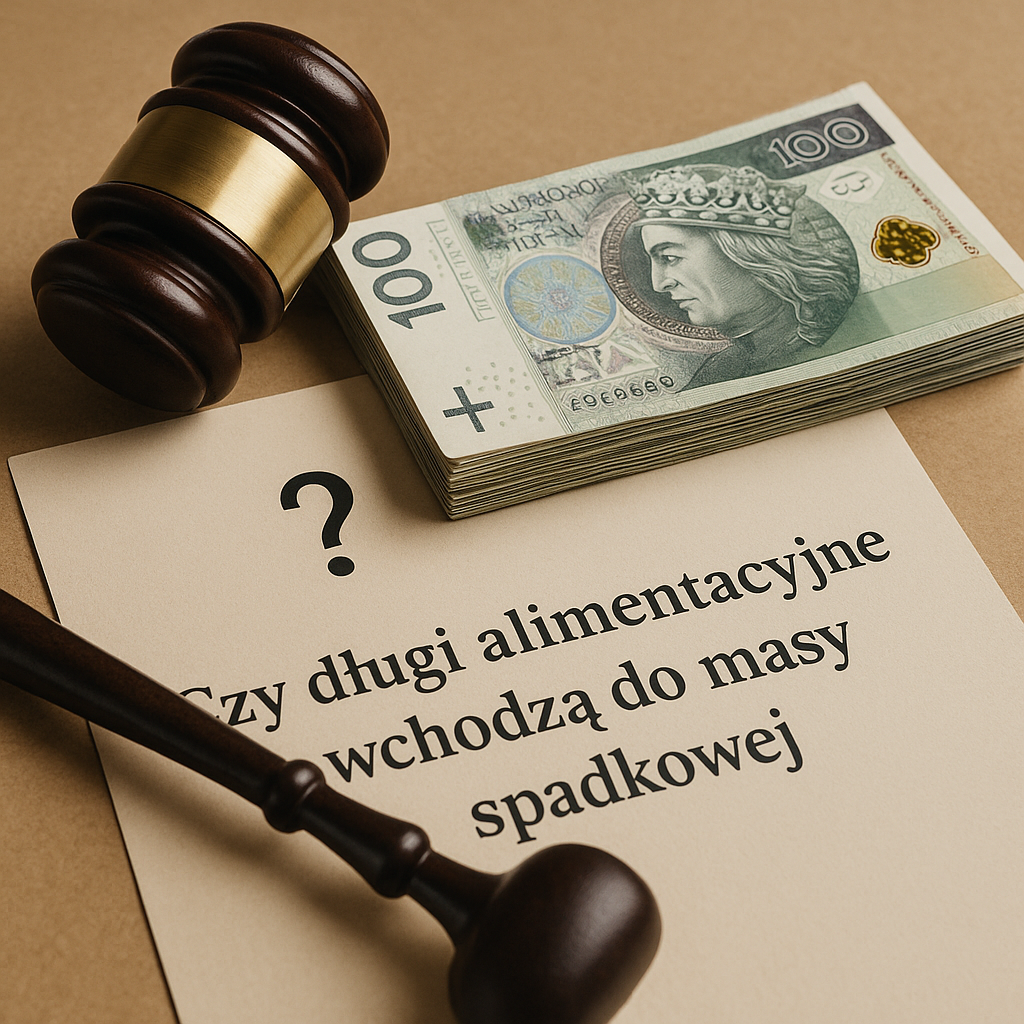 Czy długi alimentacyjne wchodzą do masy spadkowej