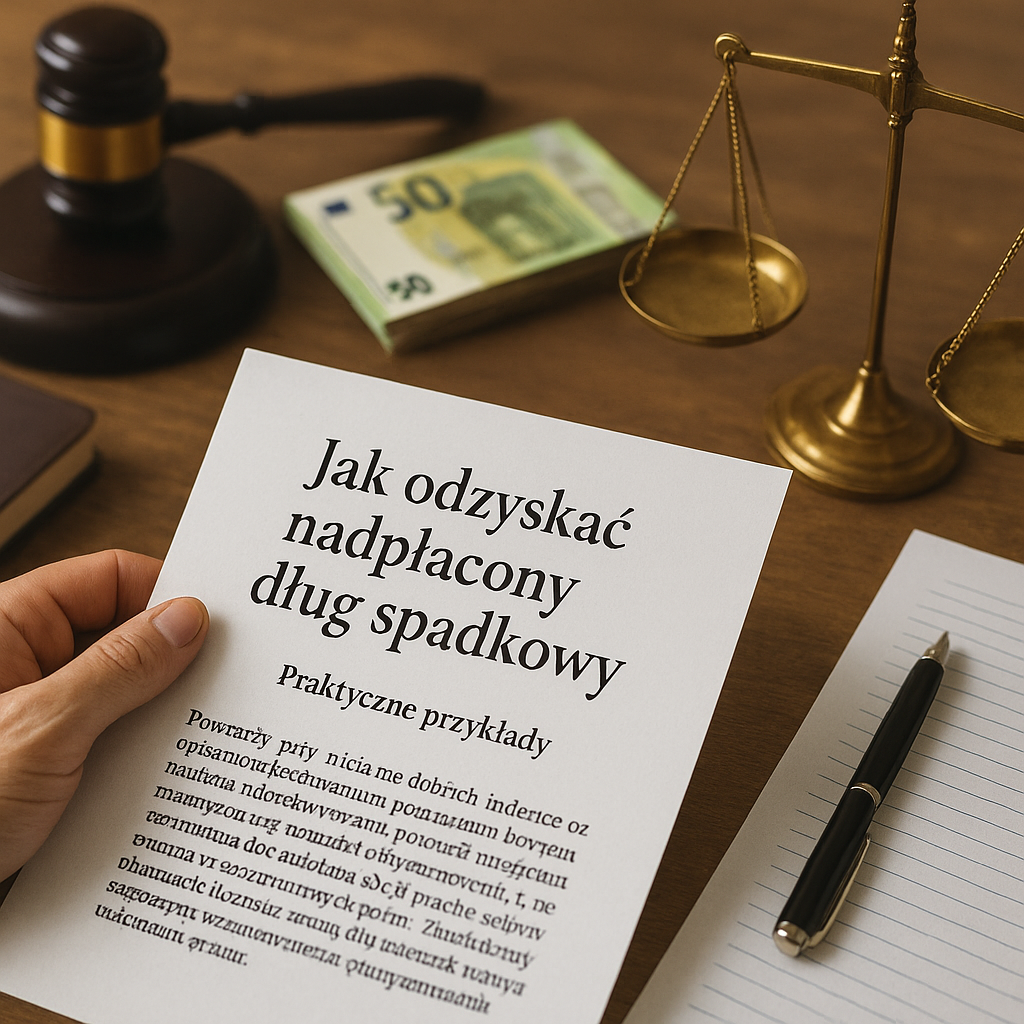 Jak odzyskać nadpłacony dług spadkowy – praktyczne przykłady
