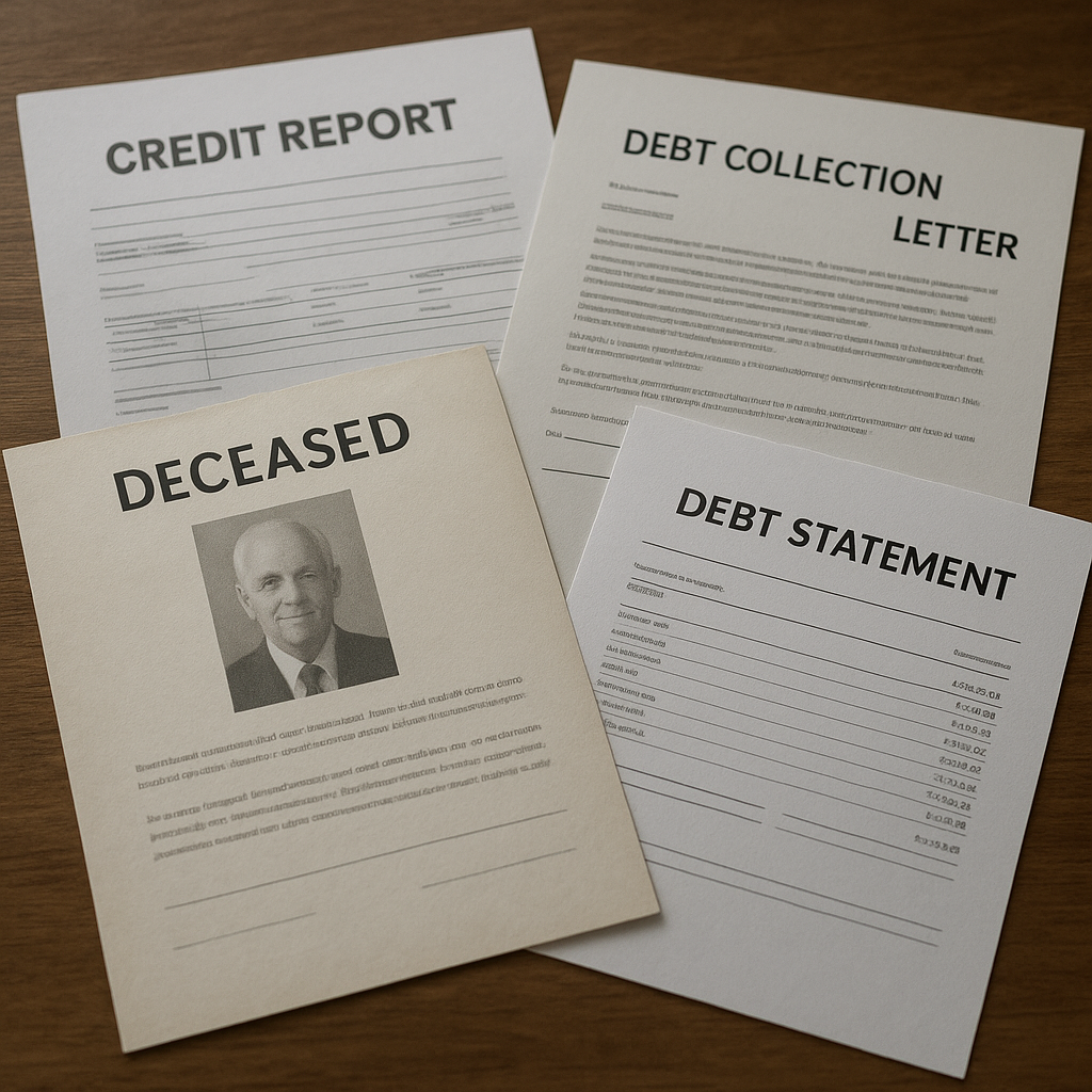 Jak udokumentować, że zmarły był zadłużony – przykłady dokumentów