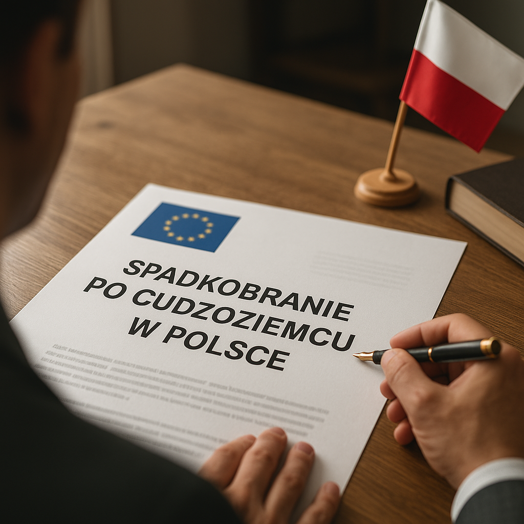 Spadkobranie po cudzoziemcu w Polsce – przepisy unijne i krajowe