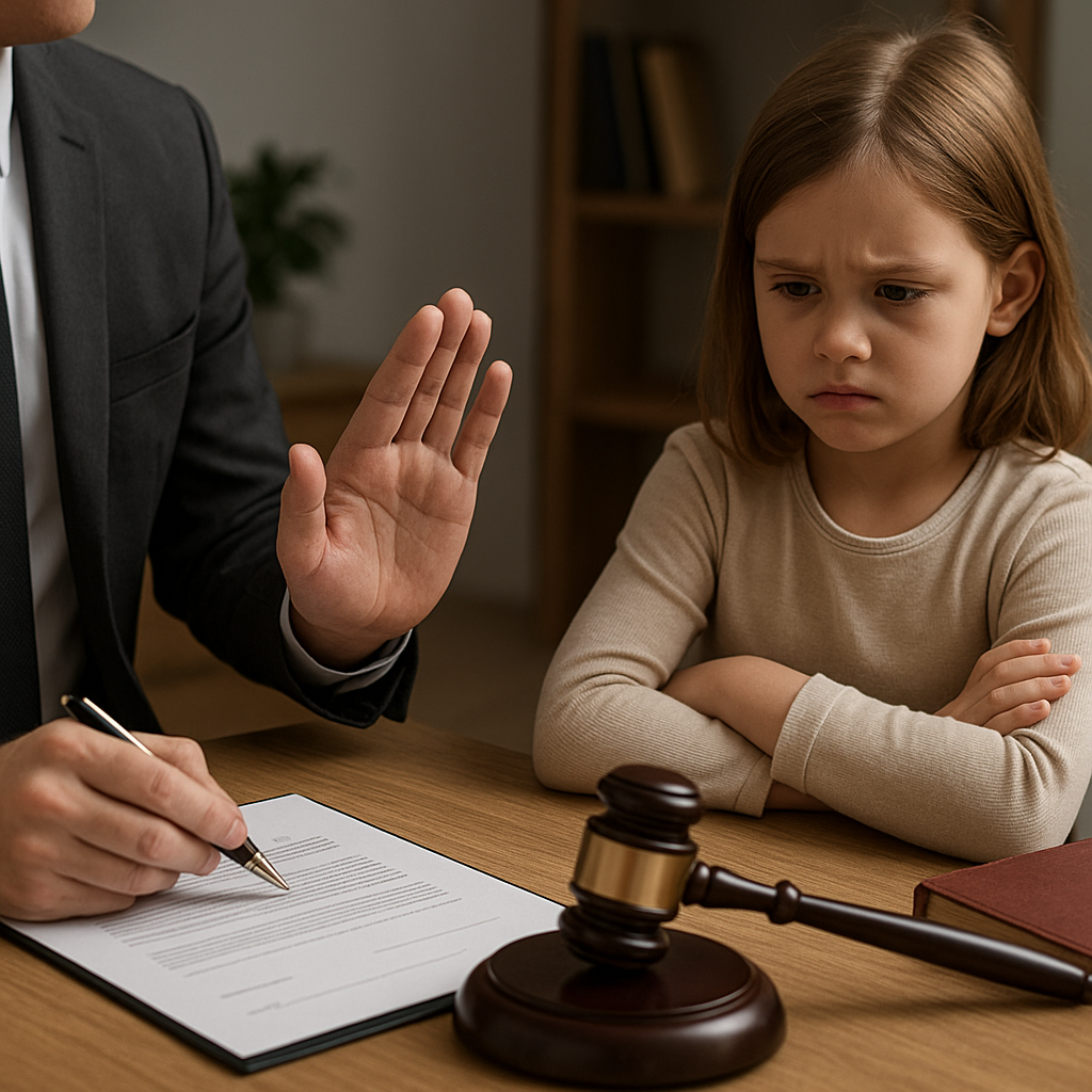 W jakich sytuacjach sąd może odrzucić spadek w imieniu dziecka