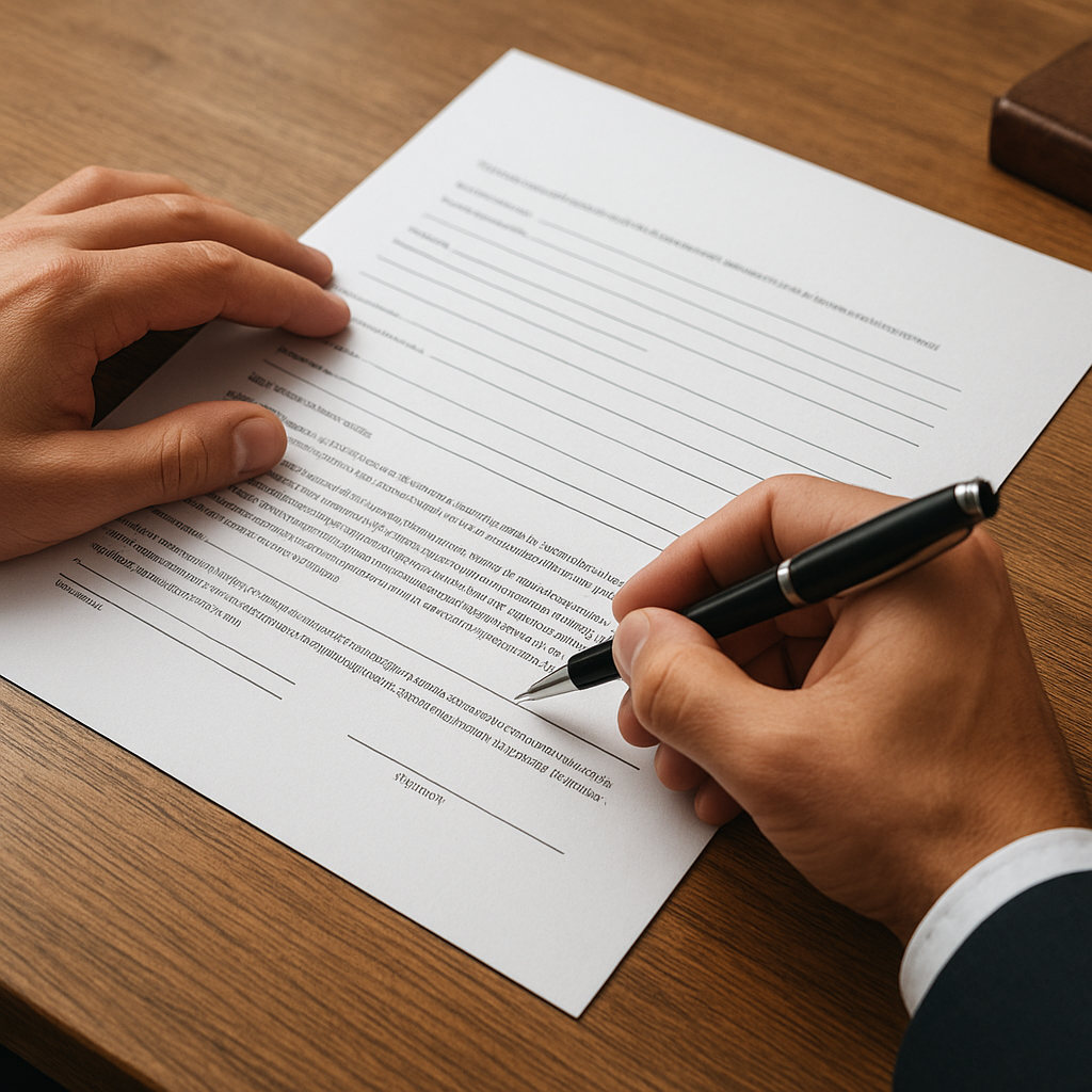 Jak wypełnić oświadczenie o przyjęciu spadku z dobrodziejstwem inwentarza